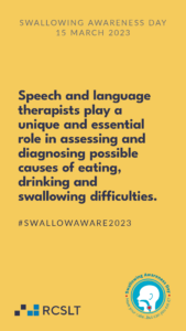 Swallowing Awareness Day 2023 Instagram story template