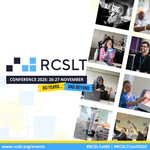 RCSLT Conference 25 news image