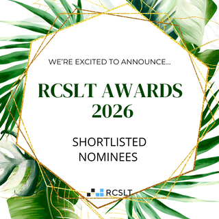 RCSLT Awards 2026 homepage IMAGE